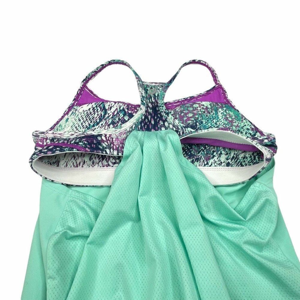 Fabletics Norwalk Tank Mint Green Built In Bra - Picture 5 of 8